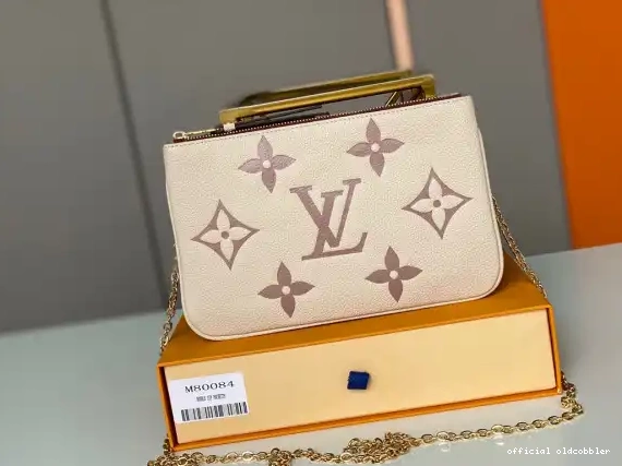 Official oldcobbler ZIP DOUBLE LOUIS VUITTON POCHETTE 0612